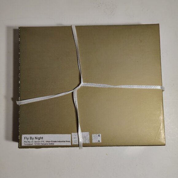 34th & Pine Ornament Set (of Two) Beaded Champagne Glasses w Bow Fly by Night - Picture 4 of 6